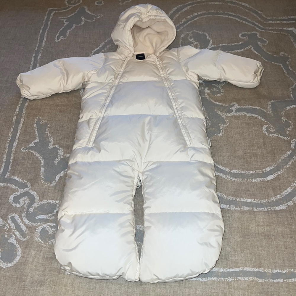 Baby Gap Warmest Bag Down Filled Snowsuit Size 3-6 M